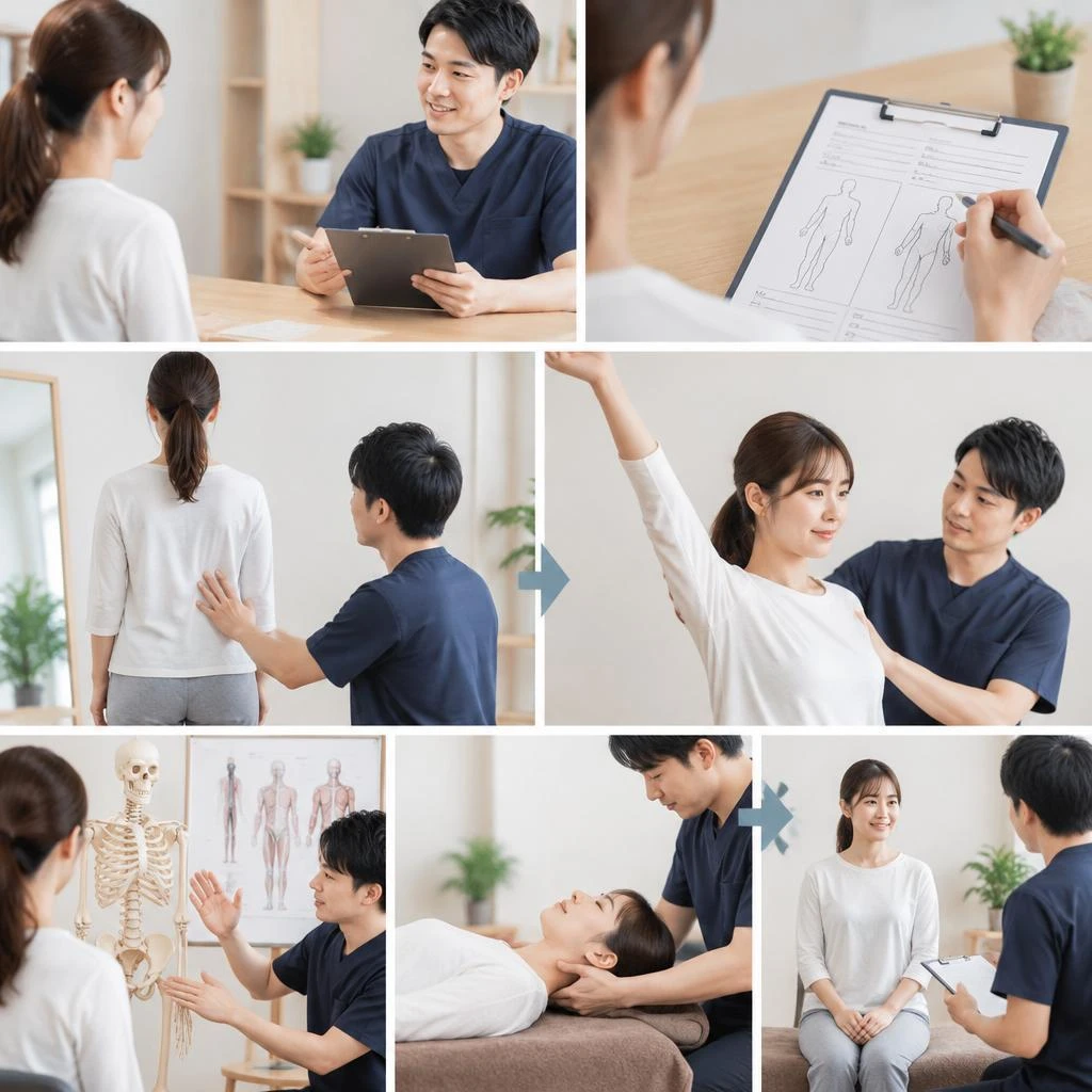 まずは丁寧にお話を伺い、あなたに合う整体を一緒に考えます