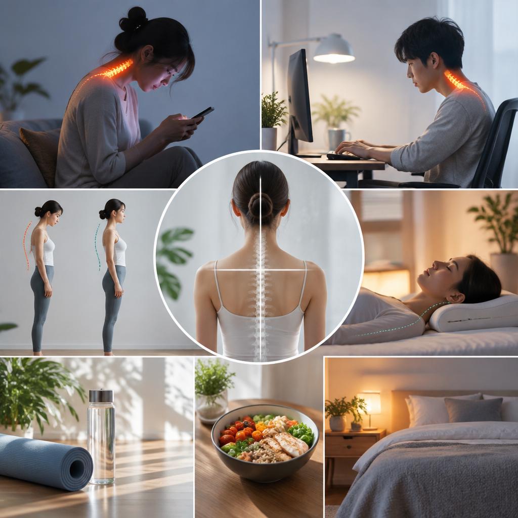 首・肩・腰から見直す、心地よい睡眠のための身体ケア